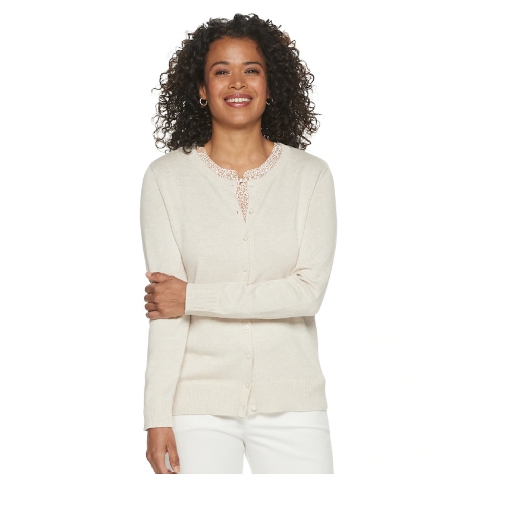 White Cardigan